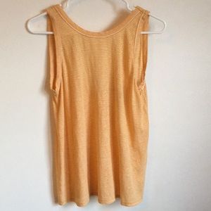 Rag and Bone yellow striped Tank